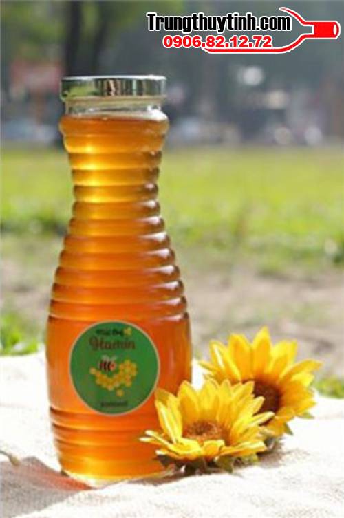 Chai thủy tinh dung tích 50ml dùng để đựng mật ong