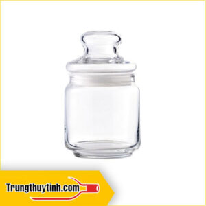 Hũ thủy tinh 500ml nắp thủy tinh Thái lan