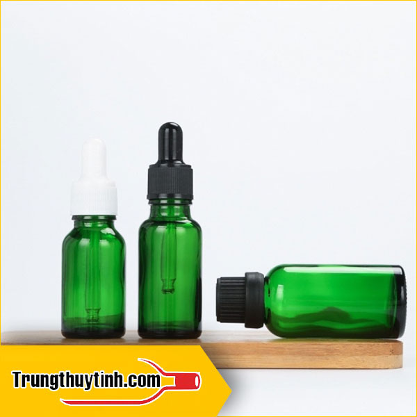 Mẫu chai thủy tinh 15ml đựng tinh dầu 