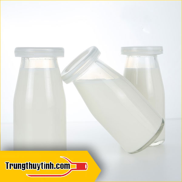 Chai thủy tinh 200ml nắp nhựa