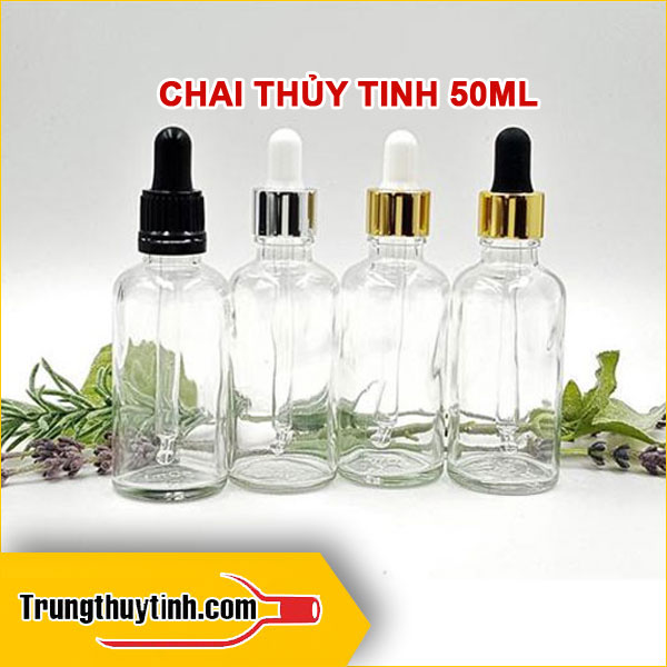 Chai thủy tinh 50ml