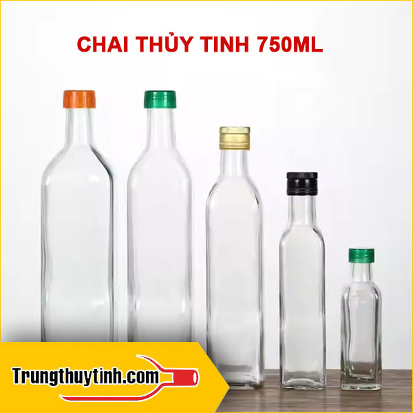 Chai thủy tinh 750ml