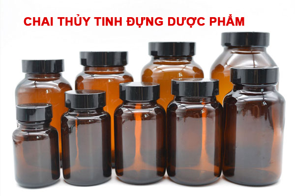 Chai thủy tinh đựng dược phẩm