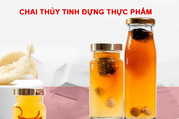 Chai thủy tinh đựng thực phẩm