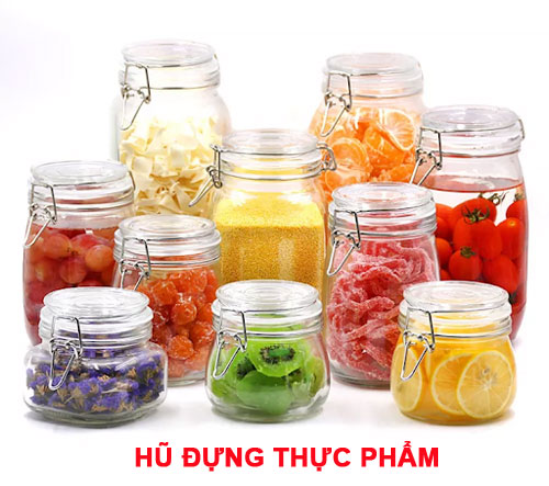 Hũ thủy tinh đựng thực phẩm là gì?