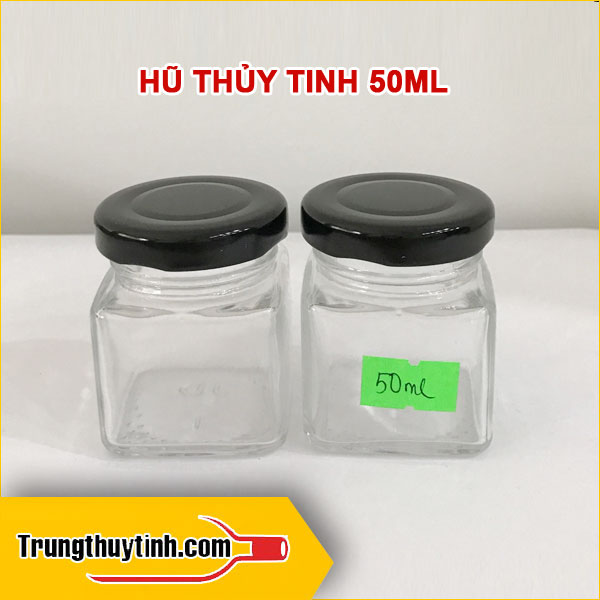 Hũ thủy tinh 50ml