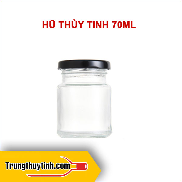 Hũ thủy tinh 70ml