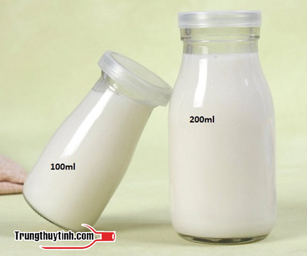 Hũ thủy tinh nắp nhựa dáng cao, dung tích 100ml và 200ml