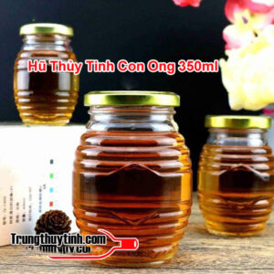 Hũ thủy tinh con ong 350ml